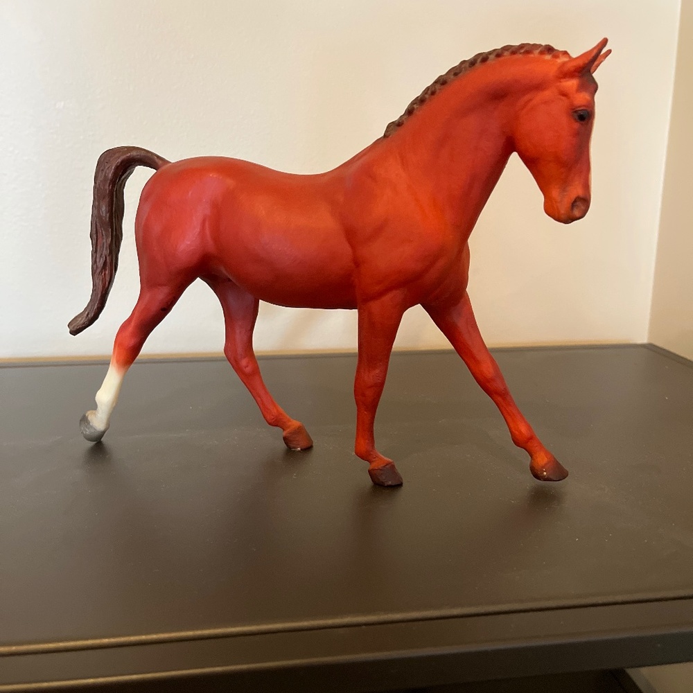 Breyer “US Equestrian Team chestnut stallion”